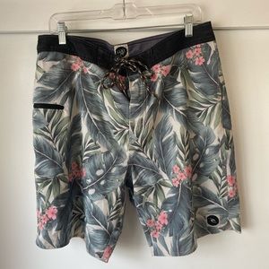 Rip curl “surf craft” stretch board shorts